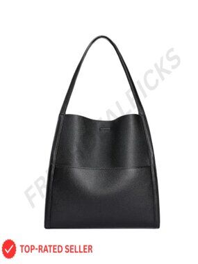 Vegan Leather Women's Large Shoulder Hobo Tote Purse Commuter Bag